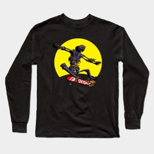 Skeleton skate Long Sleeve T-Shirt